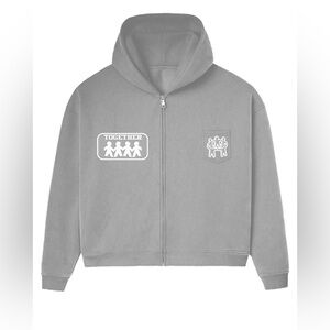 BETTER TOGETHER HOODIE (YANG GREY)